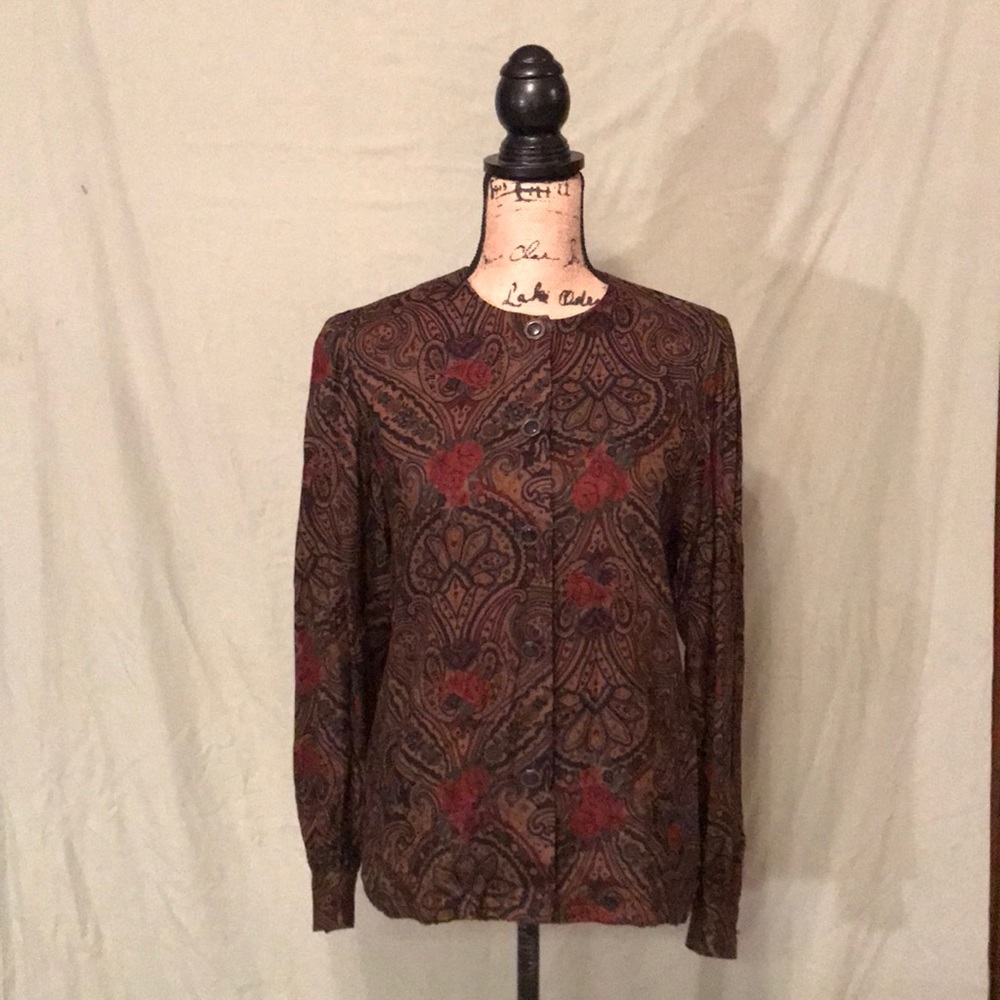 •CLEAR-OUT• 3/18 Tapestry Designs autumn perfect blouse
